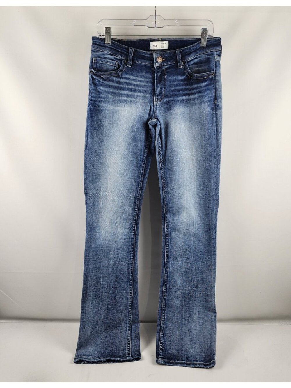 SOLD OUT BKE Jeans Womens 30x35 Blue Stella Bootcut Slim Fit Low Rise Denim